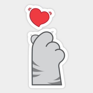 Saranghae Cat Sticker